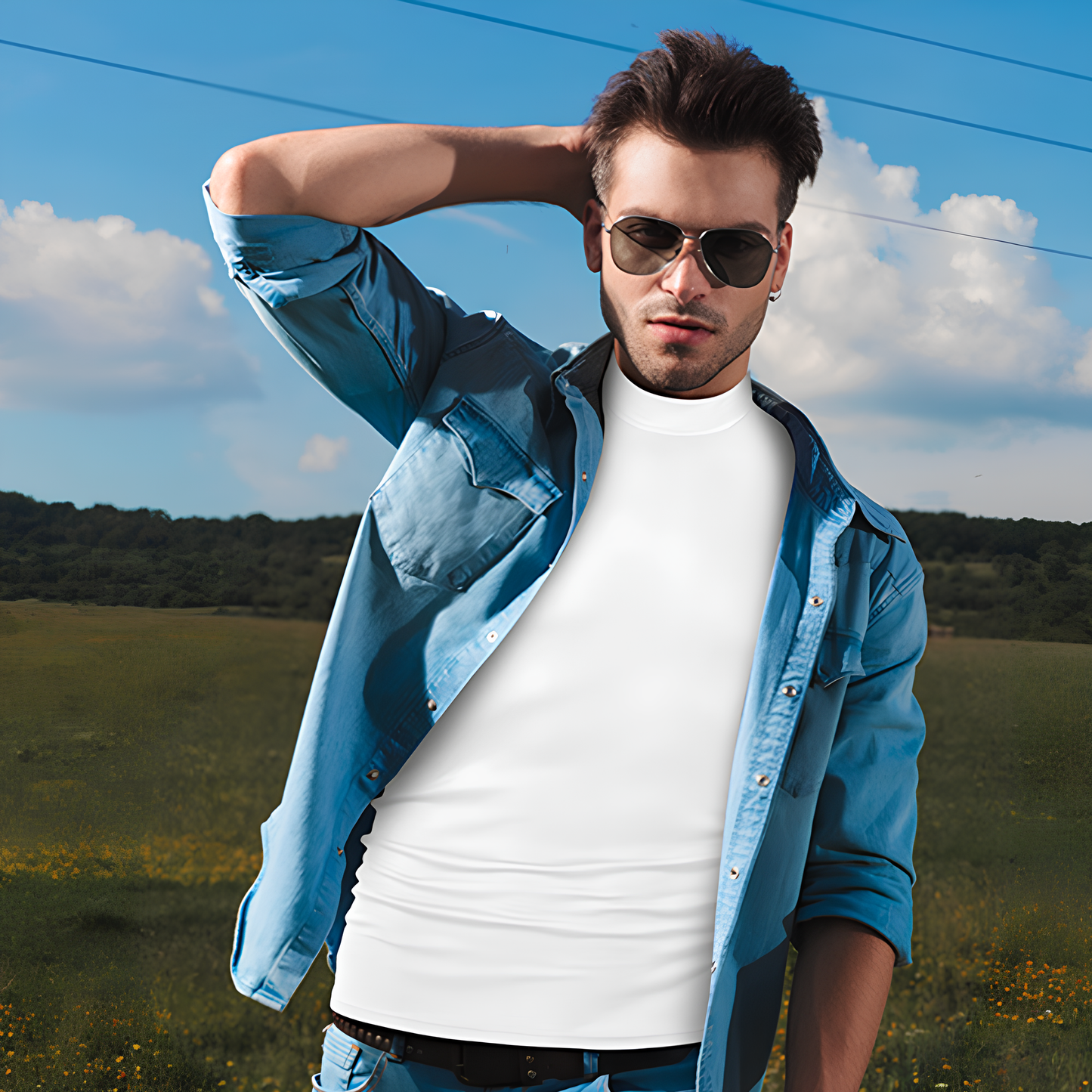 EvoFit High-Collar T-Shirt