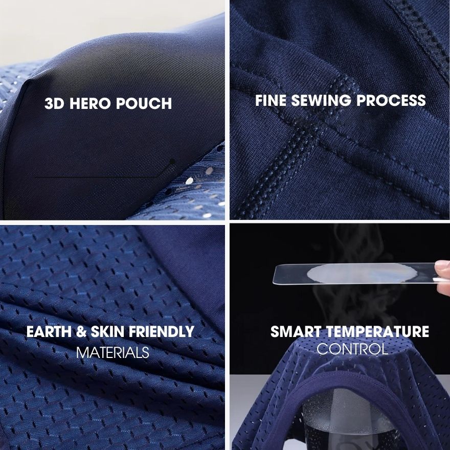 BAMBOO FIBRE BOXER SHORTS - FOR ALL-DAY COMFORT