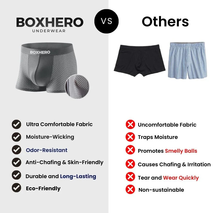 BAMBOO FIBRE BOXER SHORTS - FOR ALL-DAY COMFORT