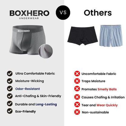 BAMBOO FIBRE BOXER SHORTS - FOR ALL-DAY COMFORT
