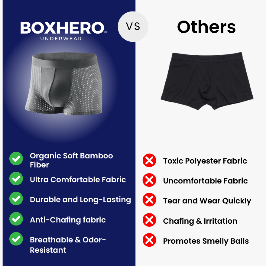 5 BAMBOO FIBRE BOXER SHORTS
